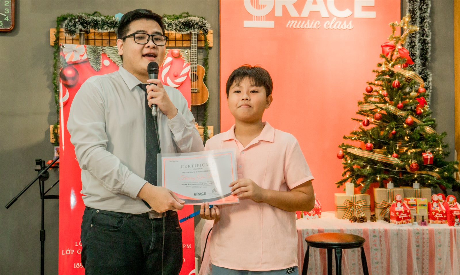 Trương Gia Phúc - Học viên Grace Music